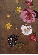 Floral, beautiful classical still life of flowers.032 unknow artist